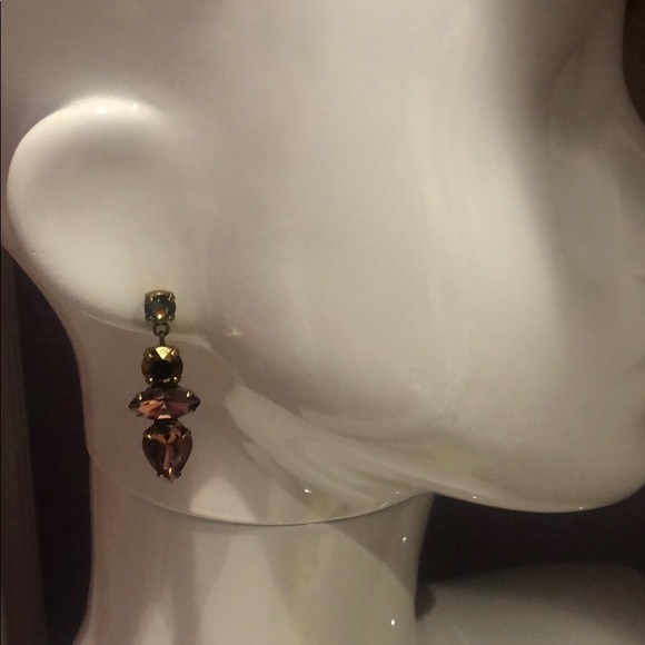 Sorrelli Bronze & Mahogany Fall Crystal Earrings - Picture 11 of 13